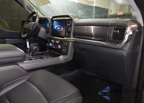 2022 Ford F-150 Lariat из США, поврежденный, VIN 1FTFW1E53NFA76772